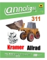 Preview: Kramer Allrad Radlader Typ 311 & Deutz Motor Typ F2L 912 Bild- Bedienungsanleitungen & Bild- Ersatzteillisten & Explosionszeichnungen - annoligno 700
